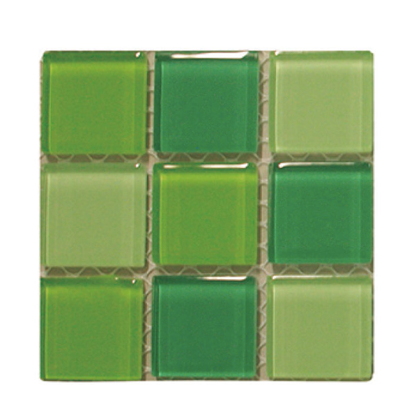 Mosaico Color Mezcla de Verdes