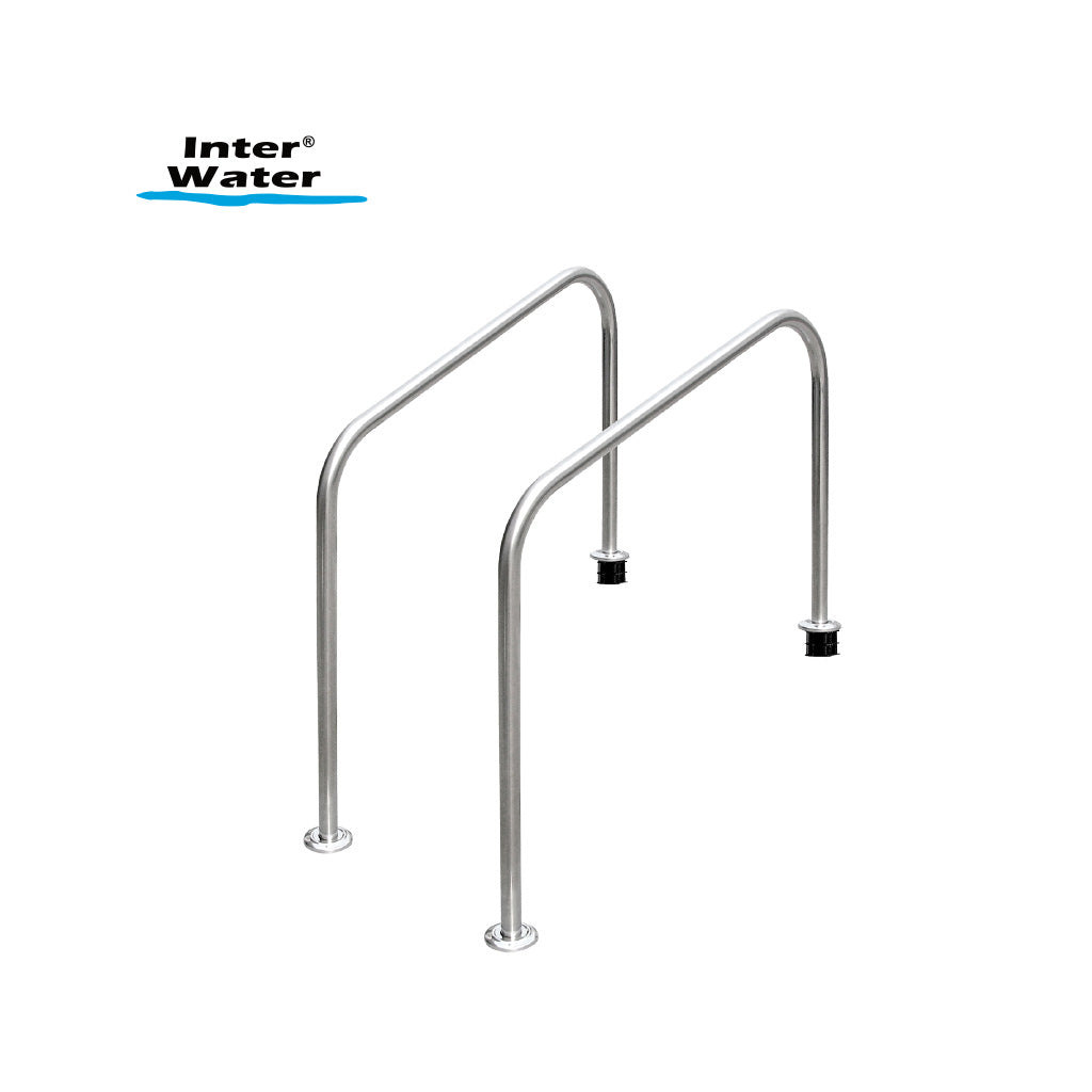 Pasamanos 2 curvas 48” acero inoxidable